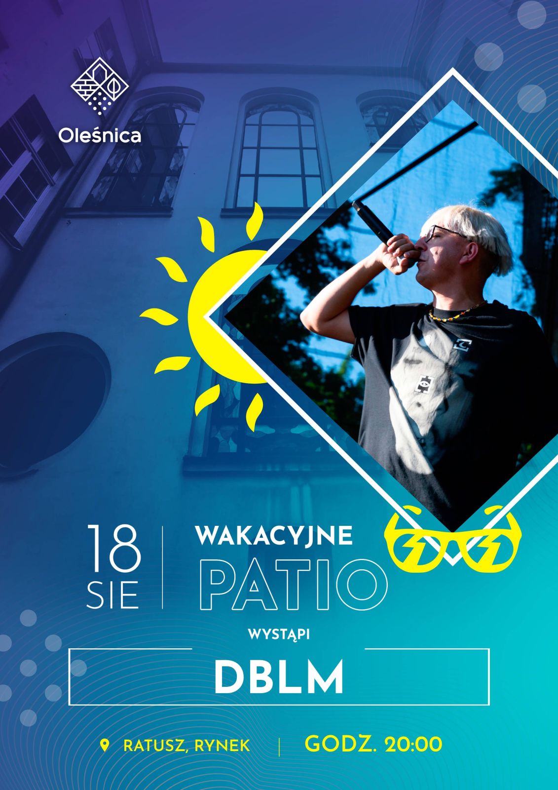 plakat wakacyjne patio